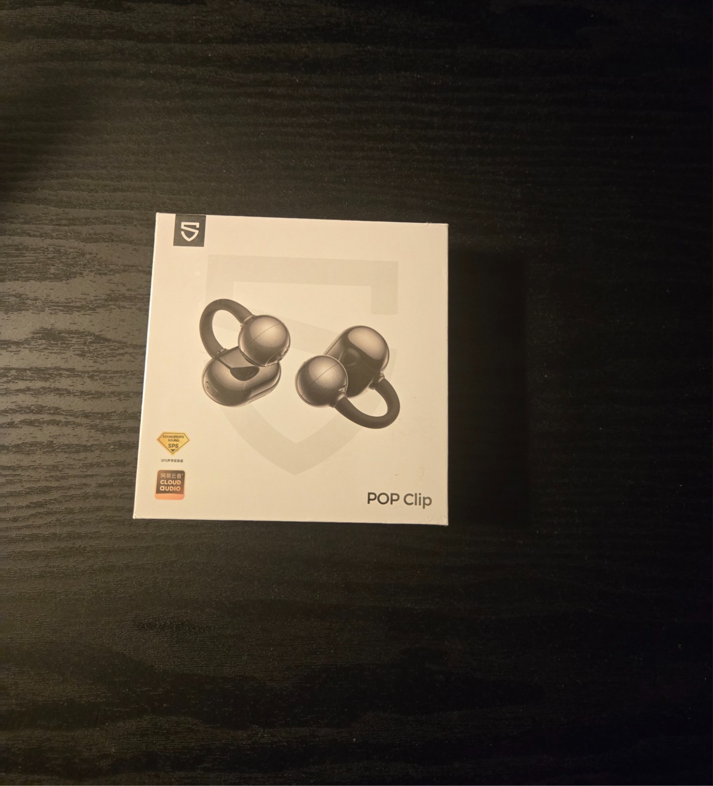 SoundPEATS POP Clip Open Ear Wireless Earbuds Black – New Sealed