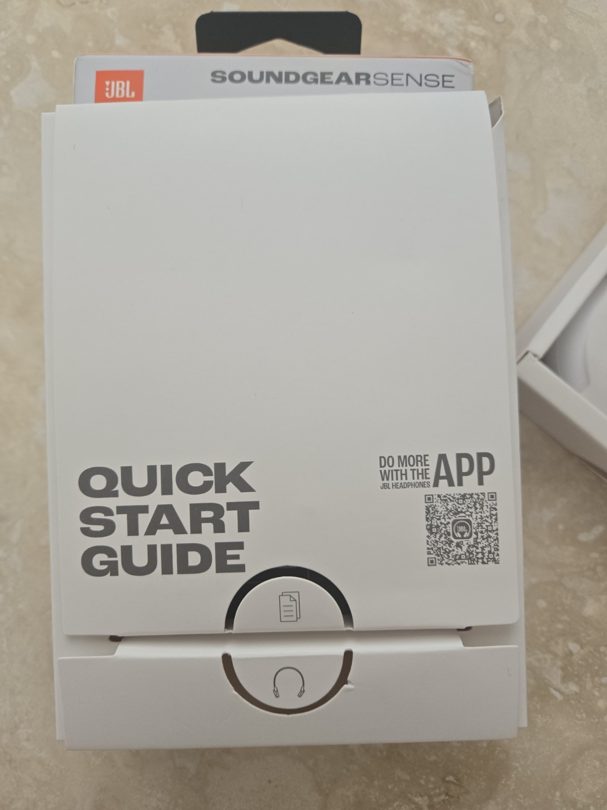 JBL Harman SOUNDGEAR SENSE Open Ear White Include A Generic Blue Cover