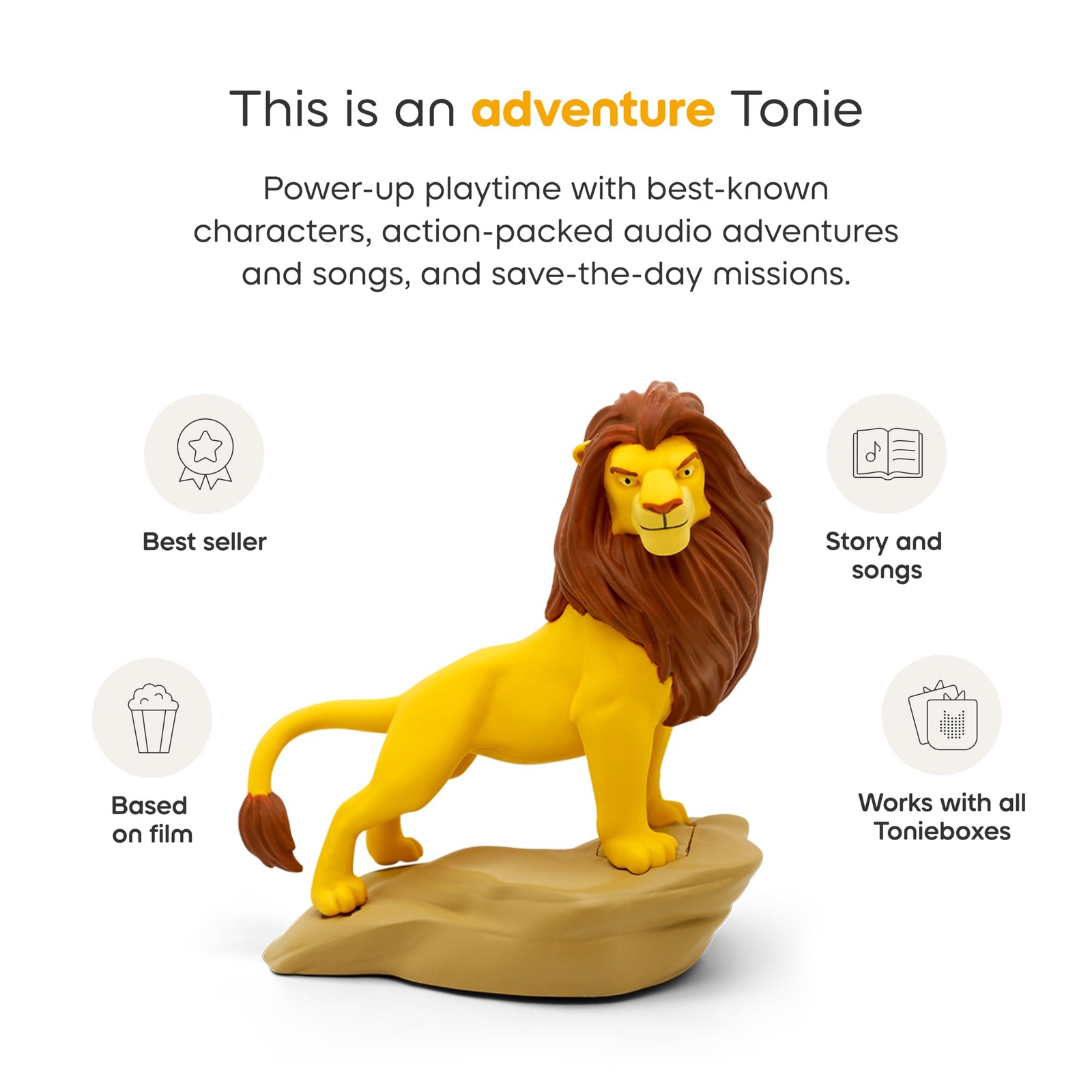 Disney’s The Lion King Character Audio Play Figure Engaging Storytelling