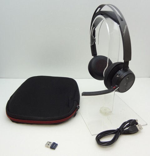 HP 77Y85AA Voyager Focus 2 USB-A Bluetooth Headset with BT600 USB-A Adapter