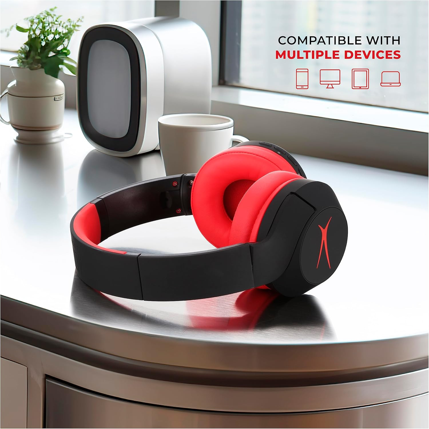 Kid Safe Noise Cancelling Wireless Headphones 15H Battery, 85Db Volume Limit, Fo