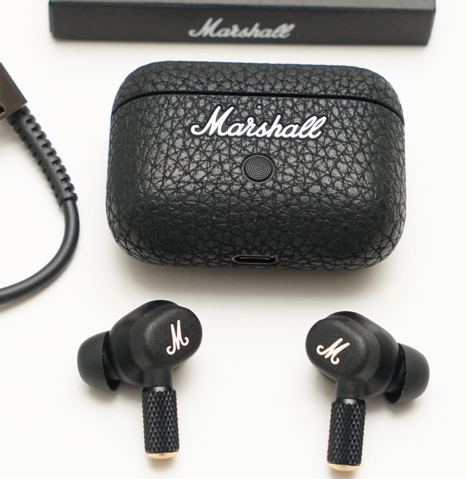 Marshall Motif II A.N.C Earbuds Active Noise-Canceling Bluetooth Black