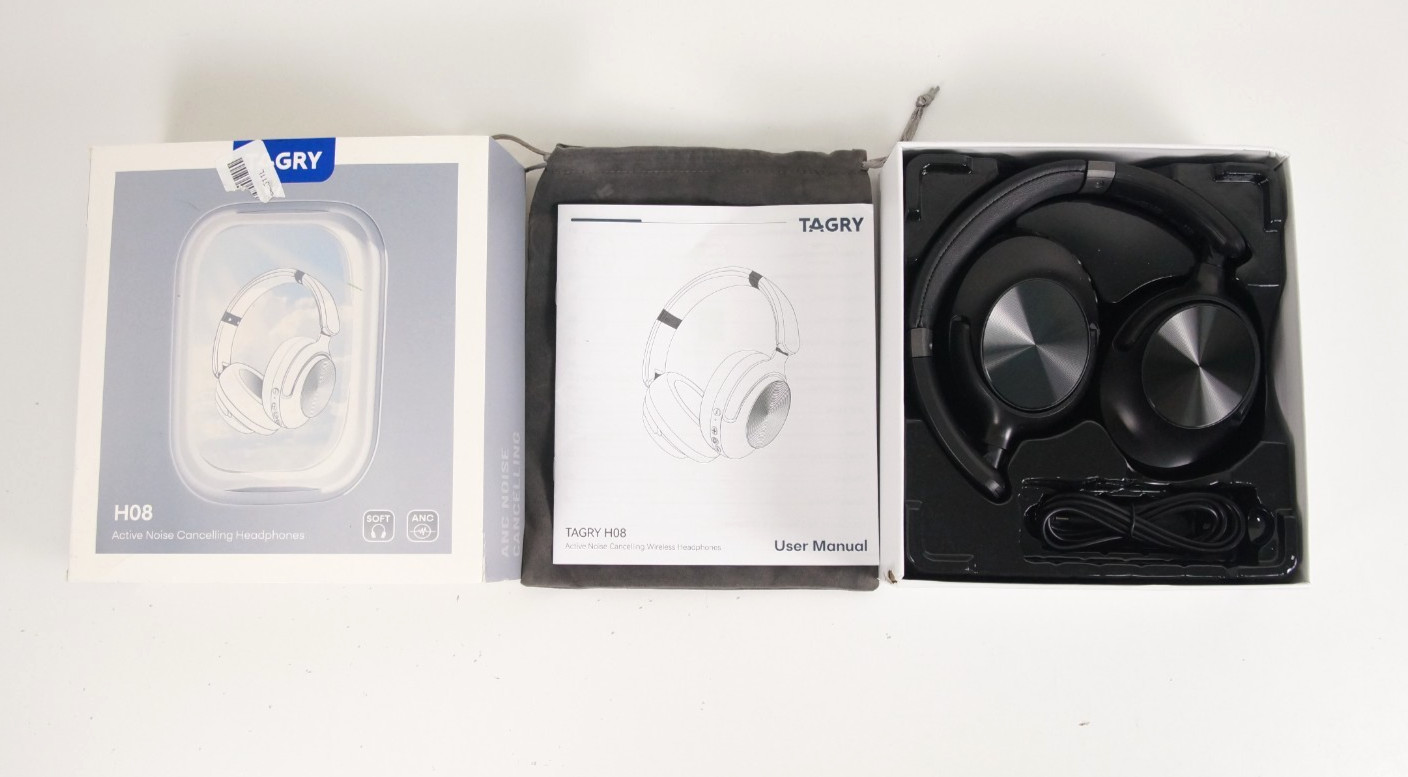 Tagry Fast Charge Active Noise Cancelling Bluetooth Headphones H08