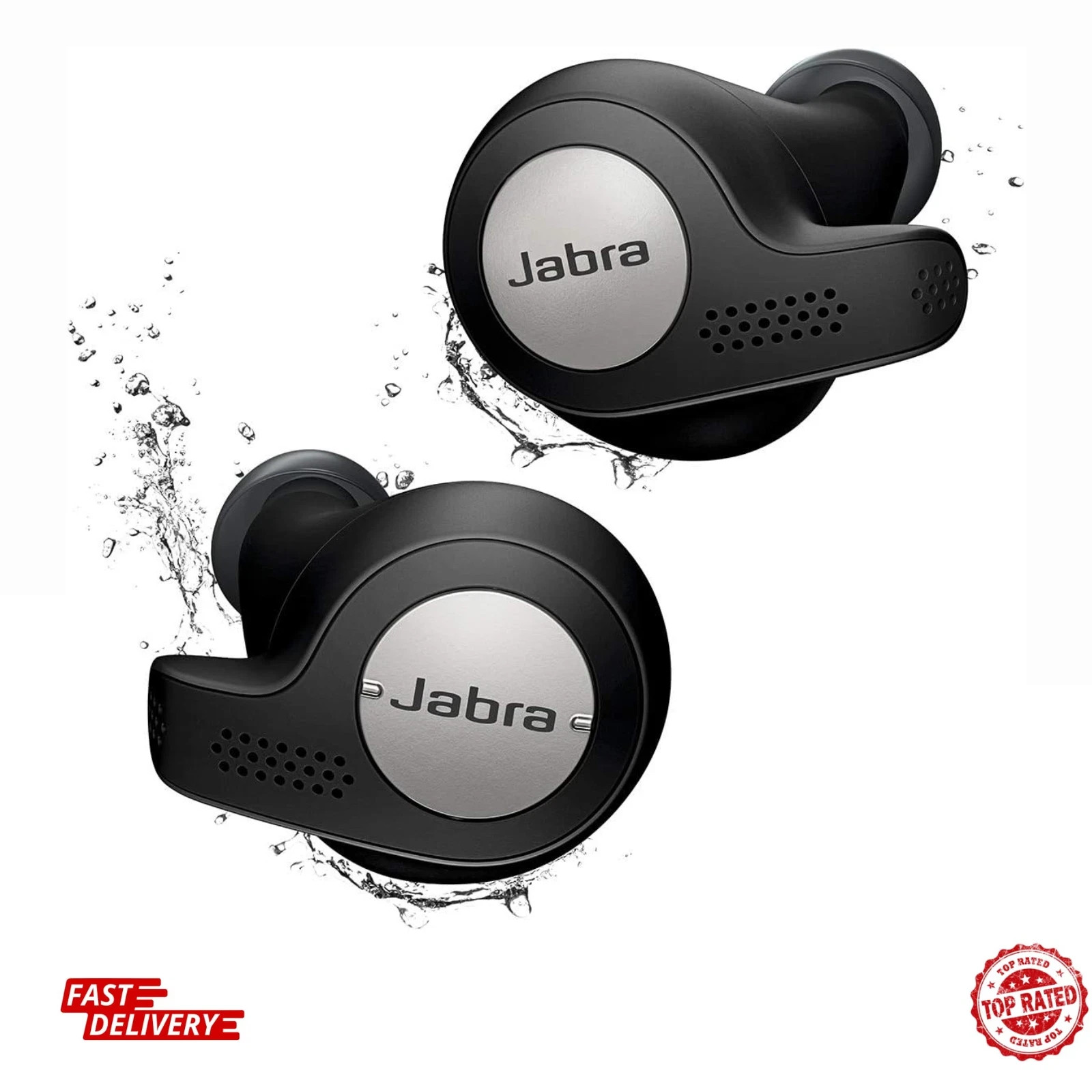 Jabra Elite Active 65t Alexa Enabled True Wireless Sports Earbuds with Charging