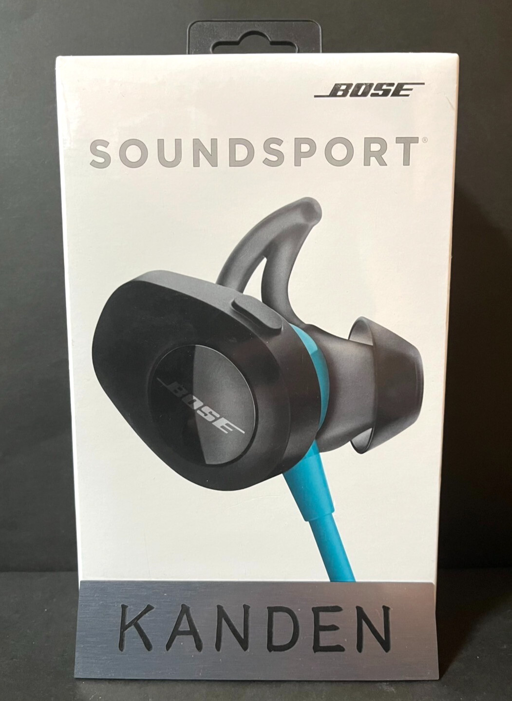 Bose SoundSport Wireless, Bluetooth In Ear Headphones, aqua “New”