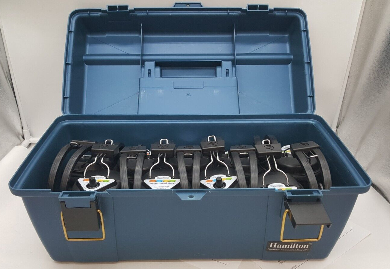 Lot of (9) Hamilton Electronics W901-MULTI Wireless Headphones