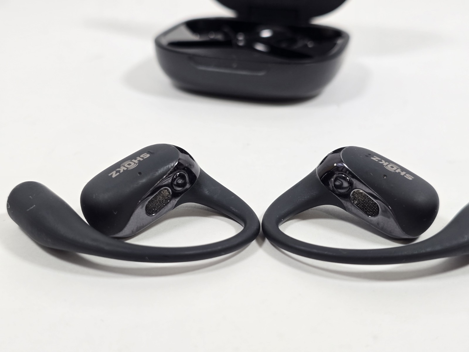 Shokz OpenFit 2 T920 Open Ear Wireless Bluetooth Earbuds Black