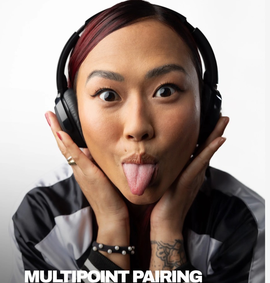 Headphones-Skullcandy Riff2 Wireless S5PRW-P740 On-Ear Bluetooth True Black