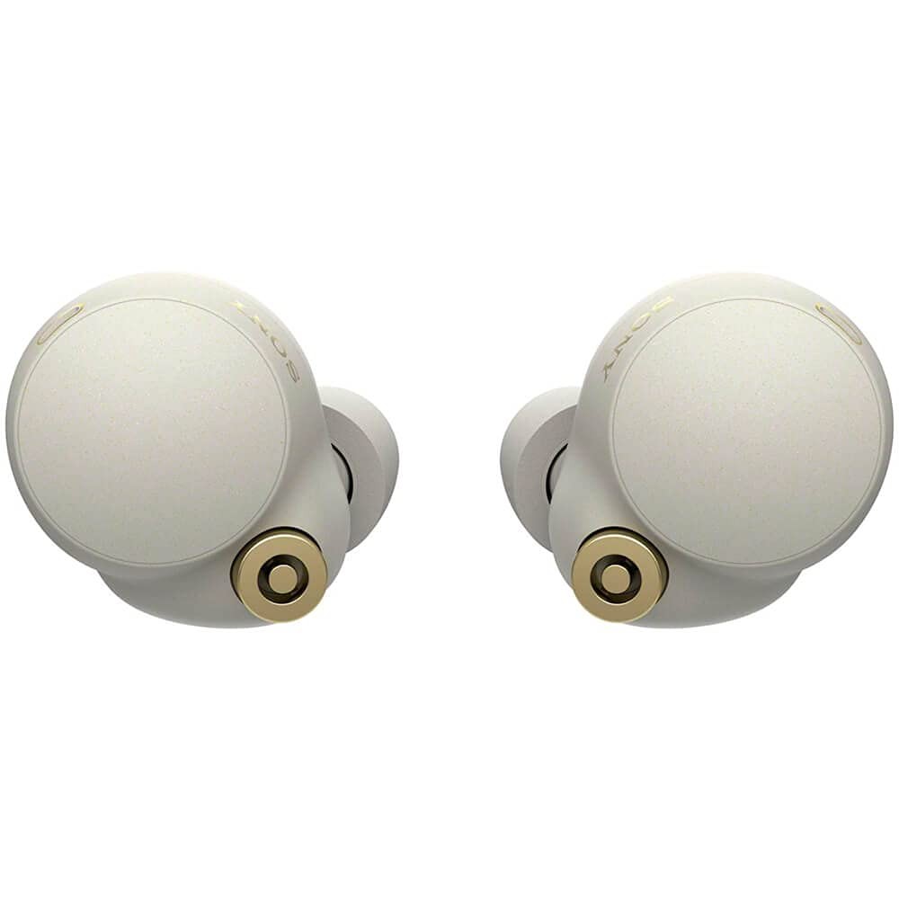 Sony – WF1000XM4 True Wireless Noise Cancelling In-Ear Headphones – Silver