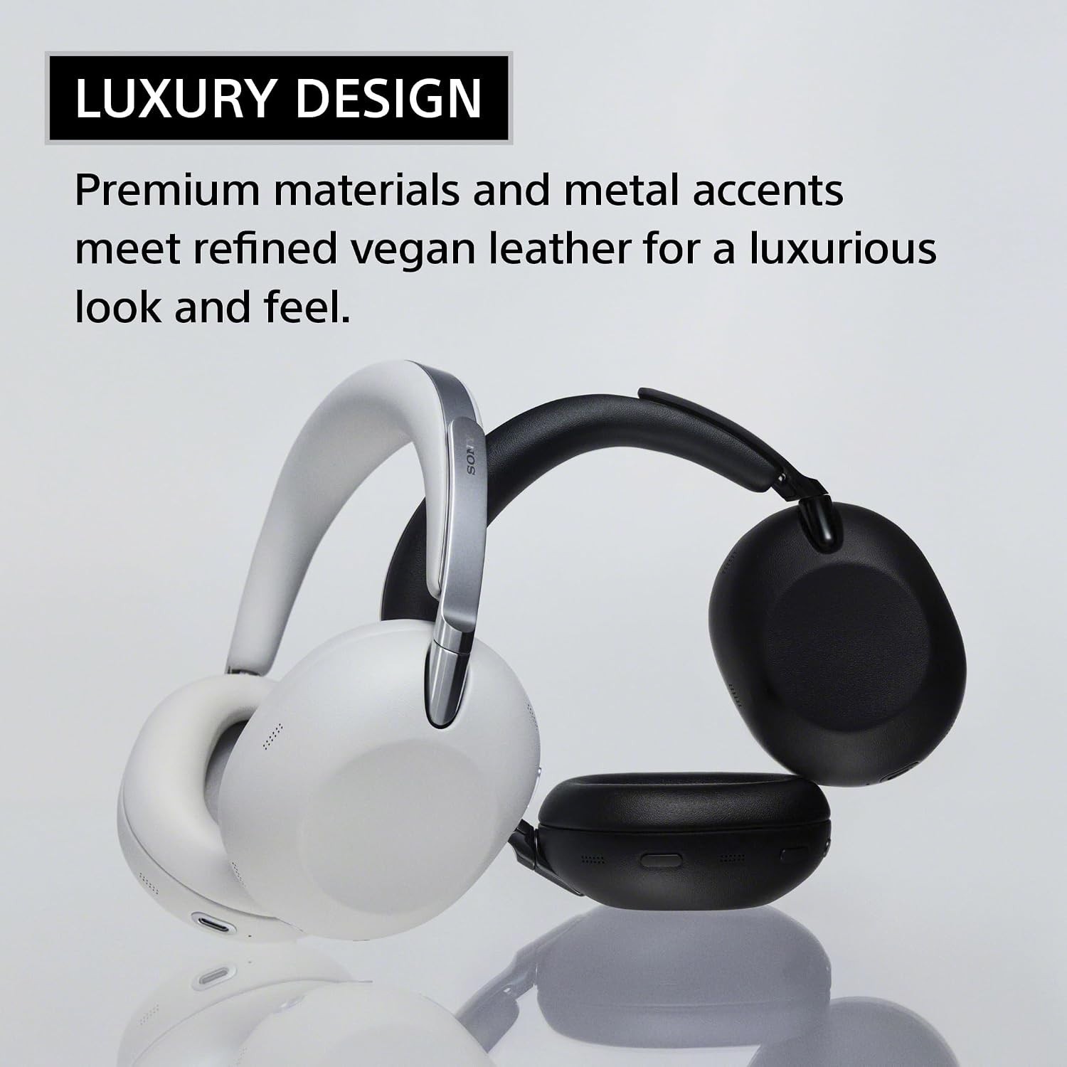 Sony – 1000X THE COLLEXION Wireless Noise Canceling Headphones – Platinum – MINT