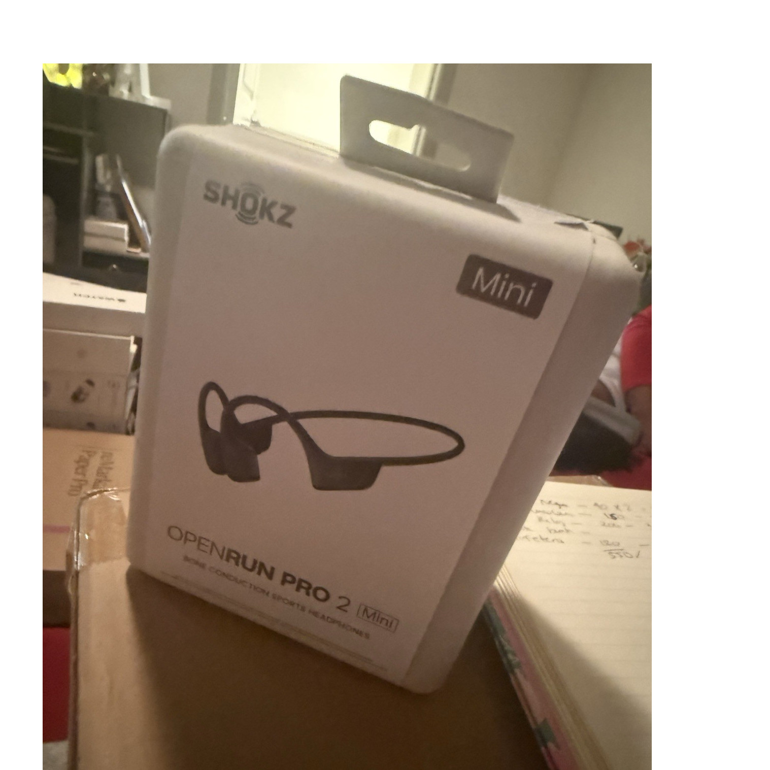 SHOKZ OpenRun Pro 2 Mini Bone Conduction Bluetooth Neckband Headphones Black
