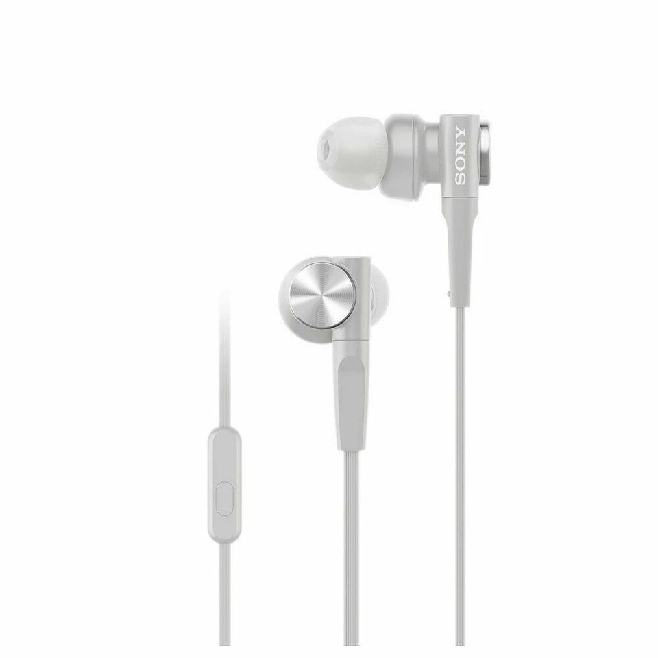 For SONY MDR-XB55AP Bass Booster In-Ear Wired Headphones In-line Remote Mic