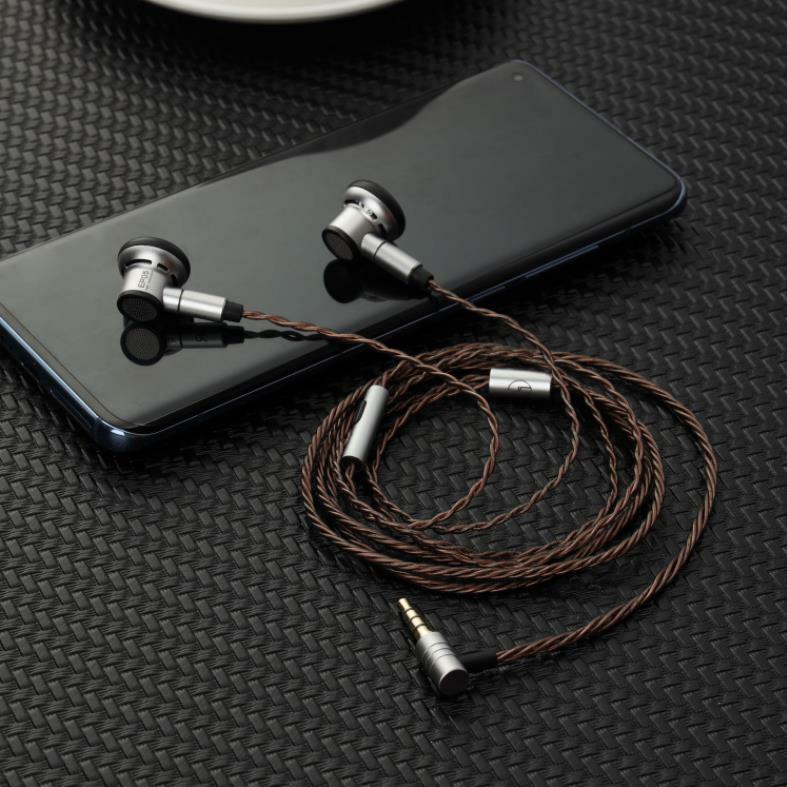 HIFI In Ear Earphones Bass Stereo 16mm Dynamic Earbuds Detachable MMCX OFC Cable
