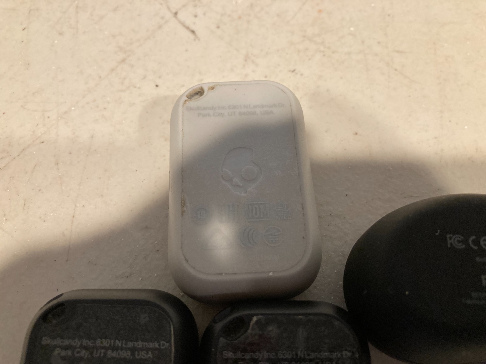 Lot of 4 Skullcandy Dime True Wireless Earbuds Bundle Black & Gray