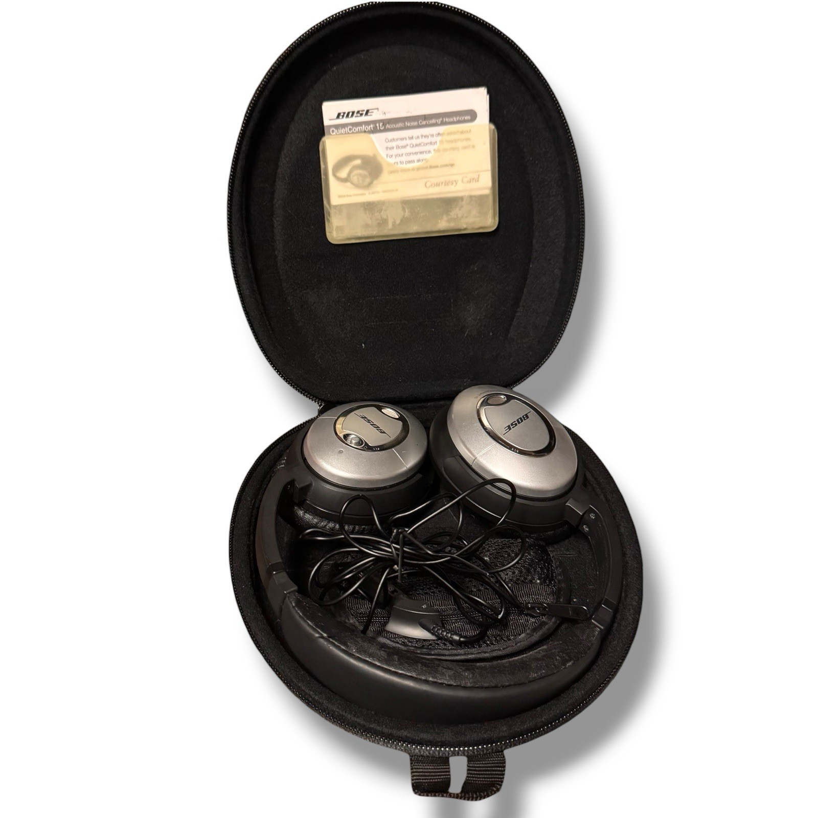 Bose QuietComfort 15 QC15 Acoustic Noise Cancelling Headphones See Pics