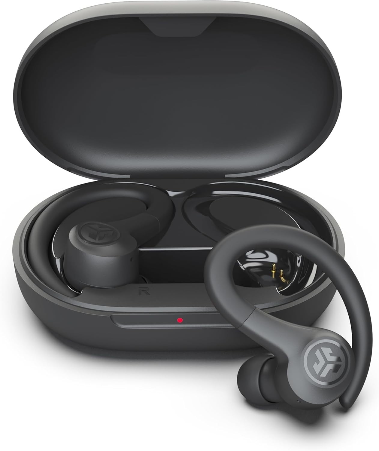 Go Sport+ Wireless Workout Earbuds – 35+ Hours Playtime & Secure Fit – Graphite
