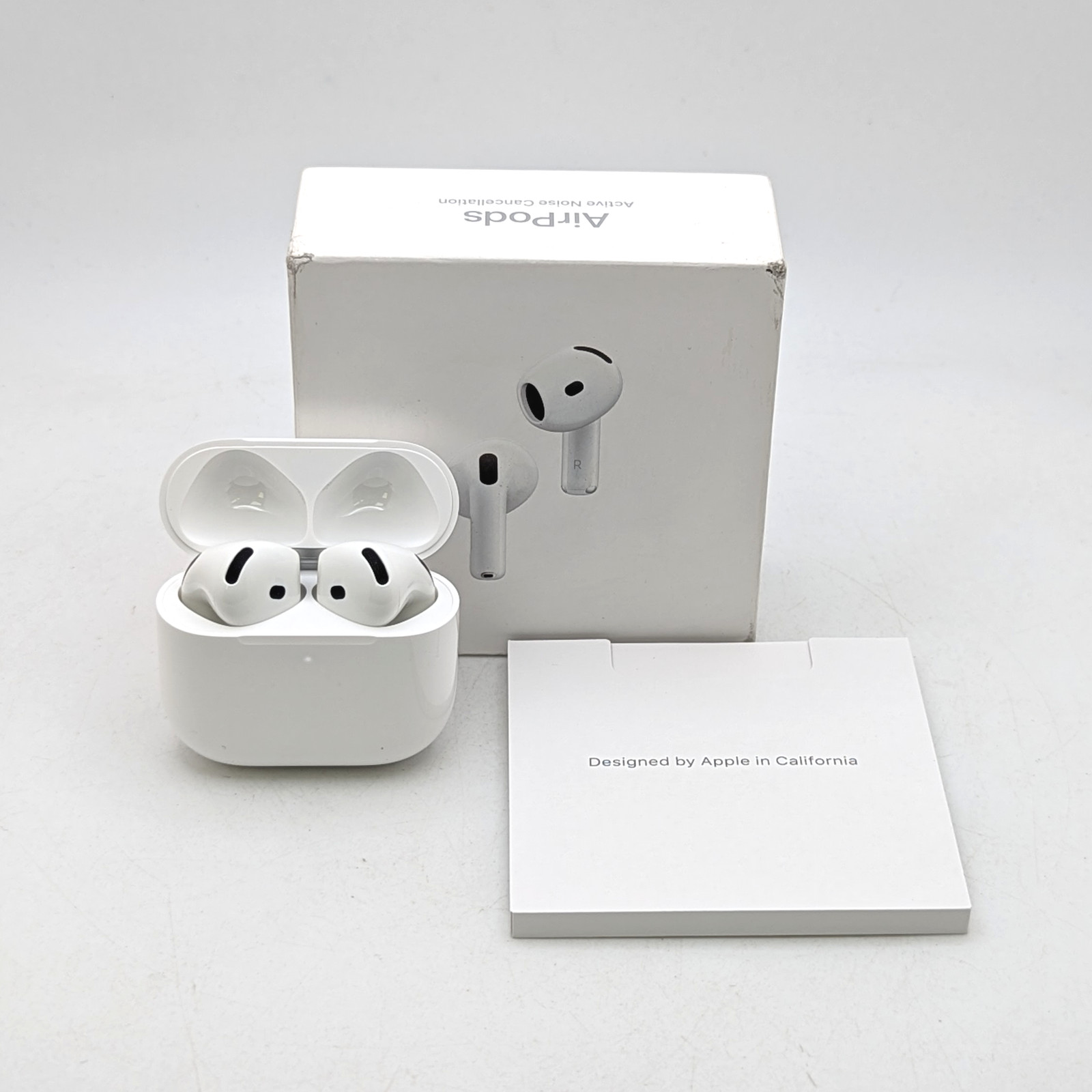 Apple AirPods 4 ANC Earbuds w/ USB-C Charging Case MXP93AM/A (A3055 A3056 A3059)
