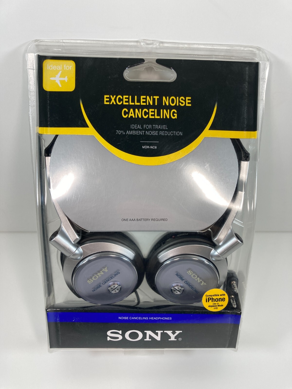 Sony MDR-NC6 Noise Canceling Headphones