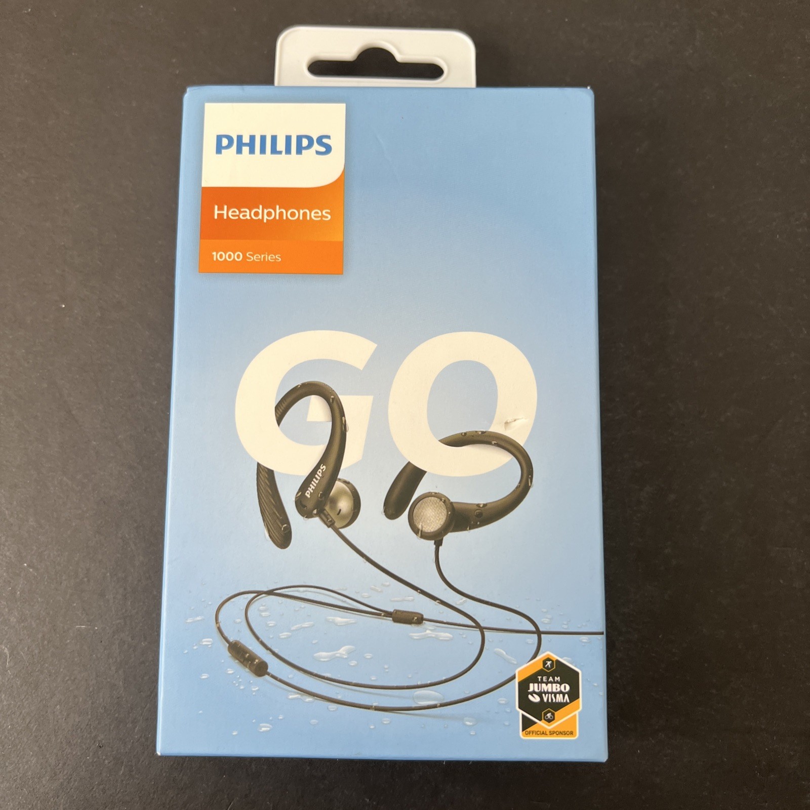 Philips TAA1105 Sports Wired Earbuds For Phone w/Ear Hook and mic Headphones