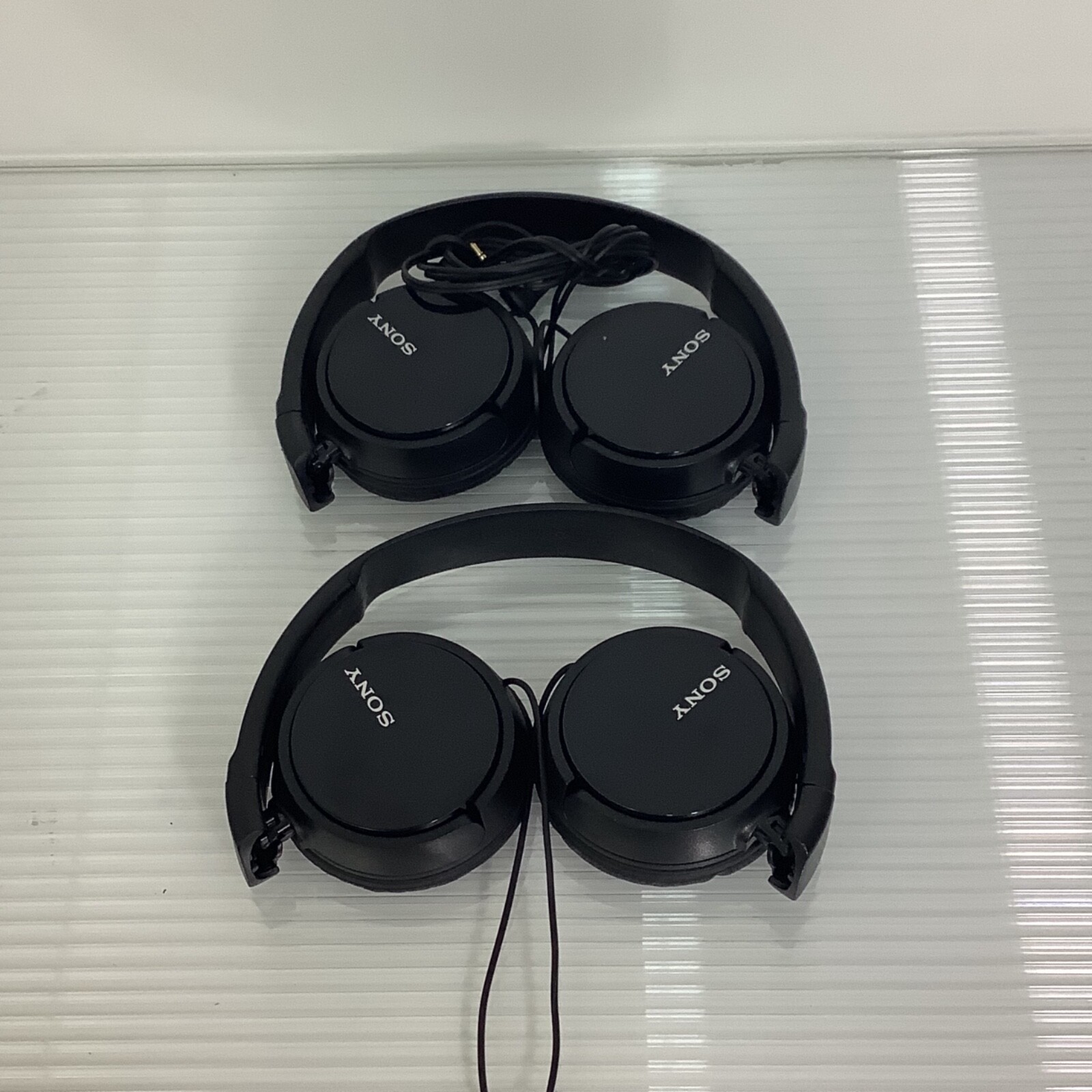 Sony MDR-ZX310AP Series Wired On Ear Headphones w/Mic (2 Pack) (Quantity of 2)