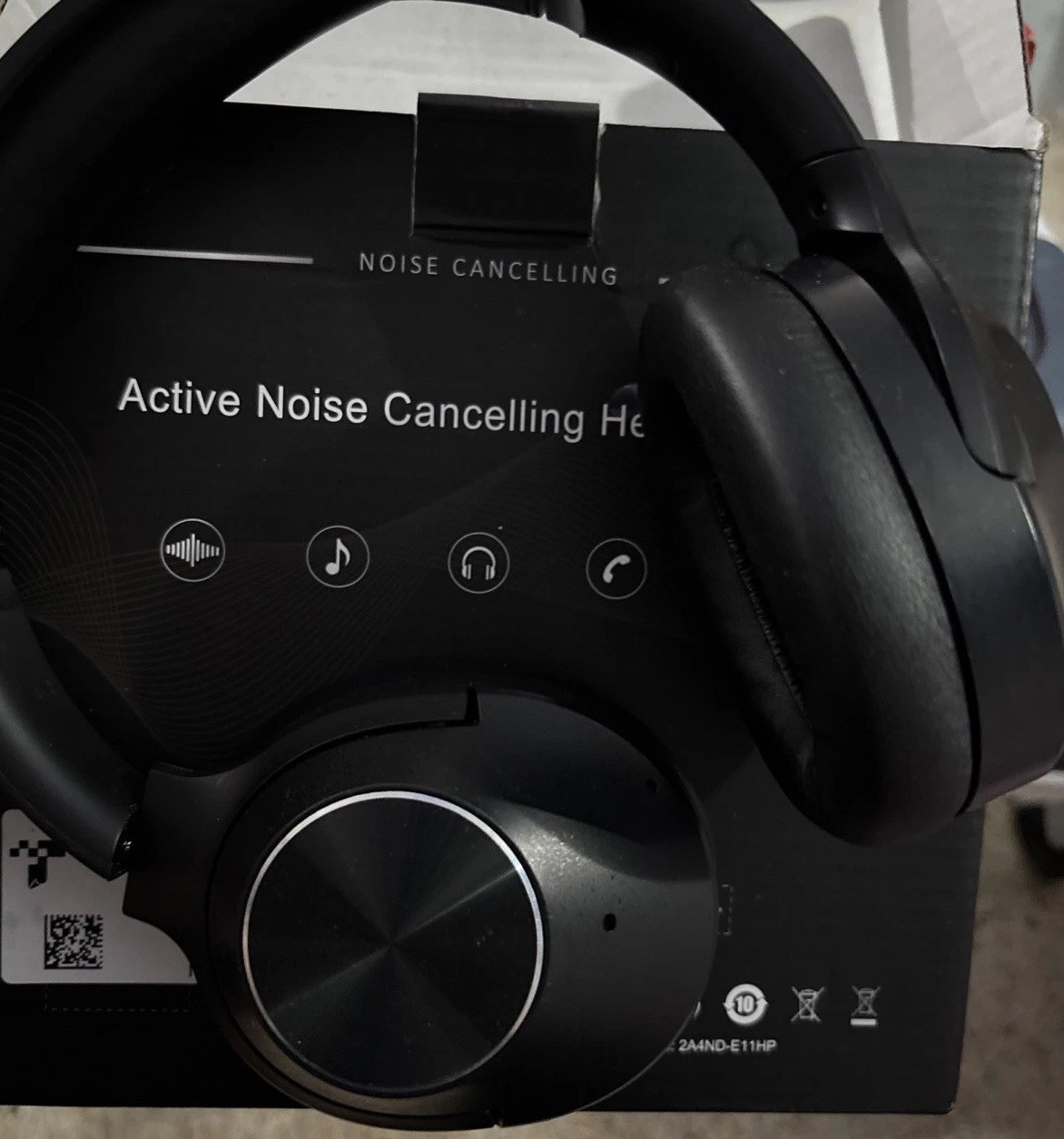 VibeAudio E11 ANC Active Noise Cancelling Bluetooth Wireless Headphones