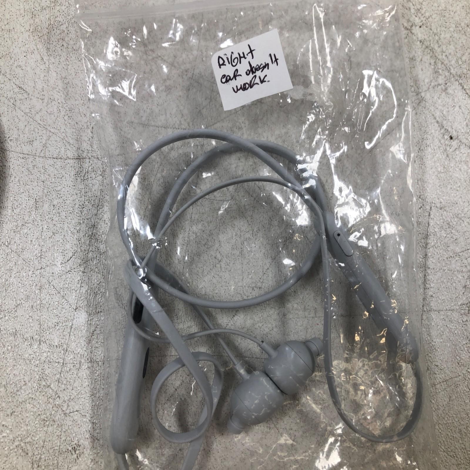 FOR PARTS LOT OF 15 Beats Flex Wireless Bluetooth Earbuds Earphones – Black/Whit
