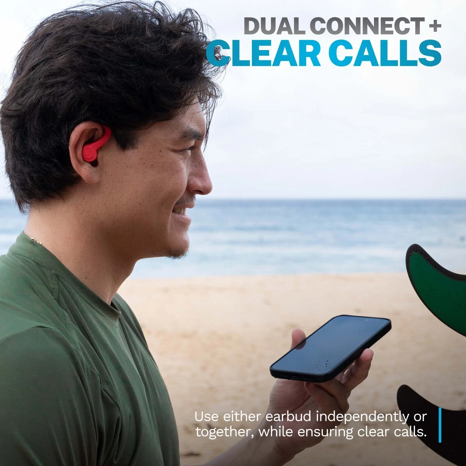 GO Sport+ True Wireless Earbuds, Gym & Work Out Headphones, Bluetooth