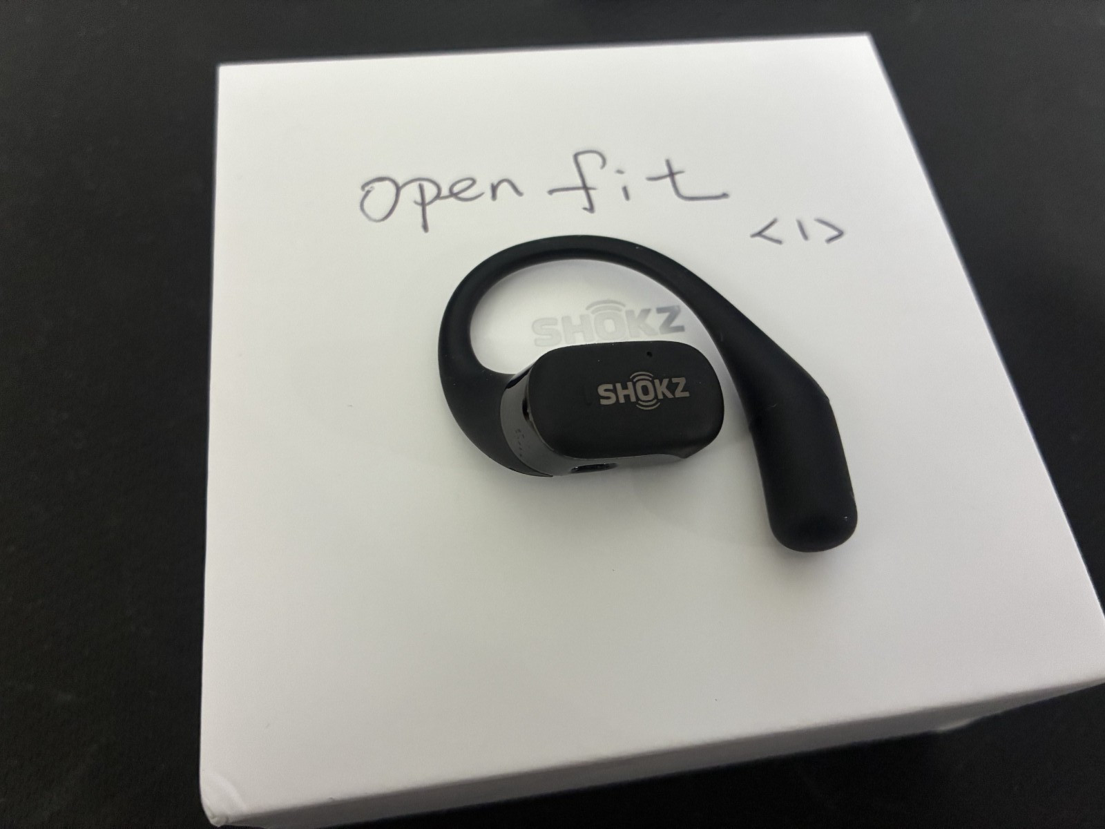 Original Shokz OpenFit Open-Ear Left Side Only – Black (T910)