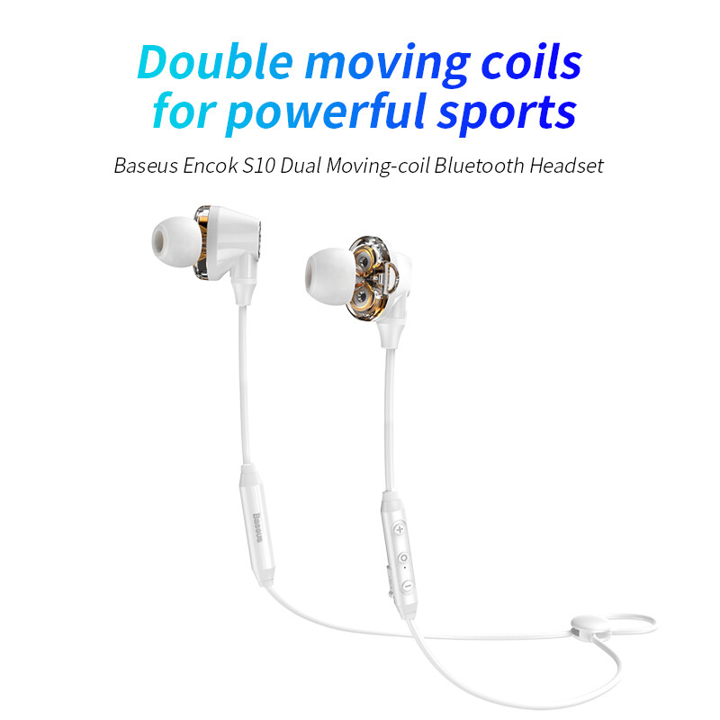 Baseus Wireless Bluetooth Neck Earphones for Workouts and Sports