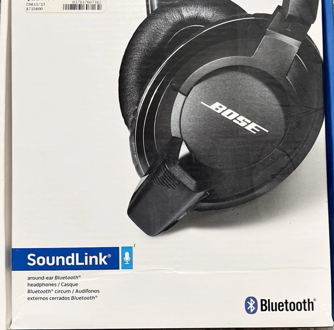 Bose SoundLink AE2W Around-Ear Wireless Bluetooth Headphones Headband Black Good