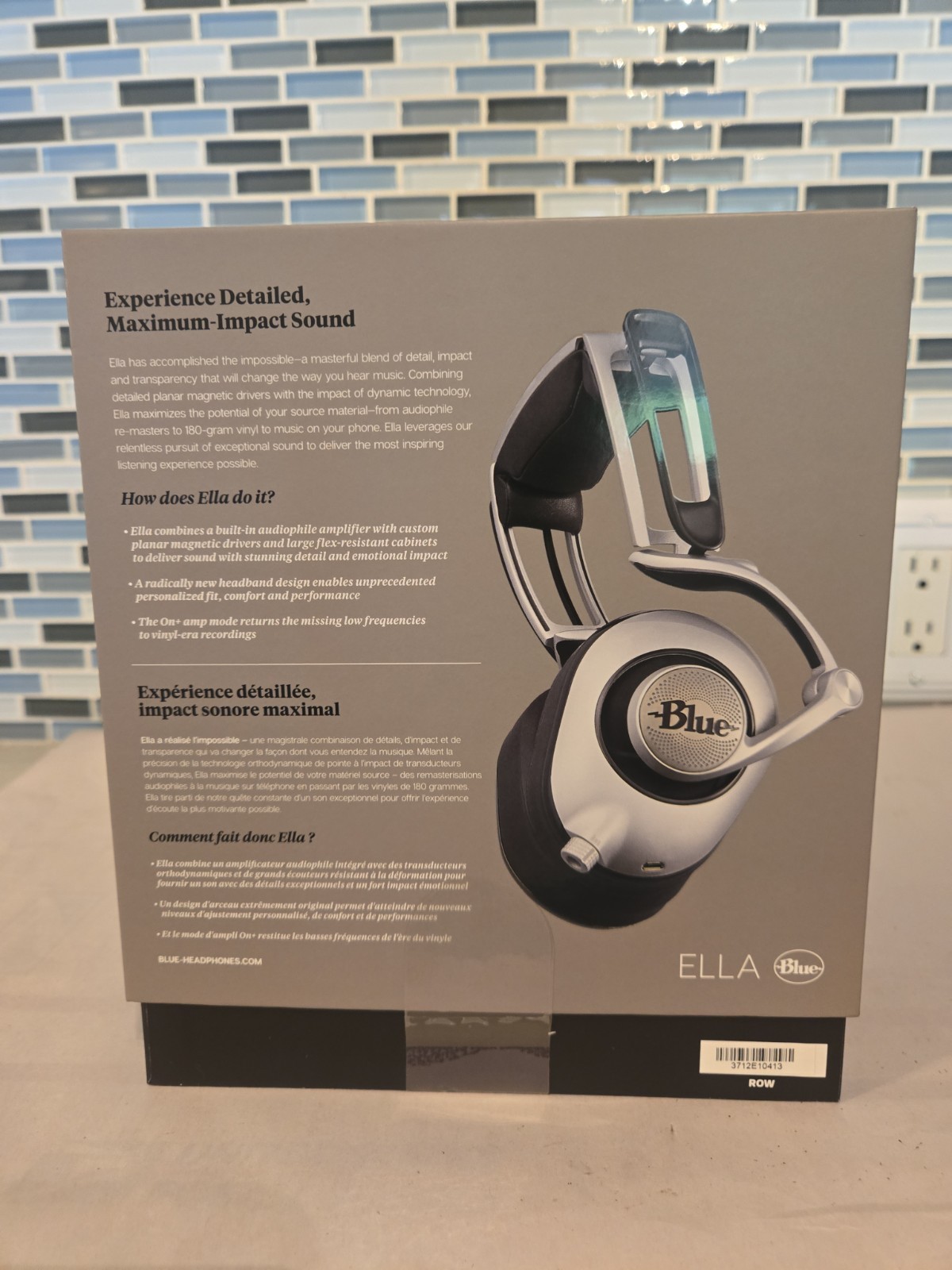 New Blue Ella Planar Magnetic Headphones Built In Audiophile Amp