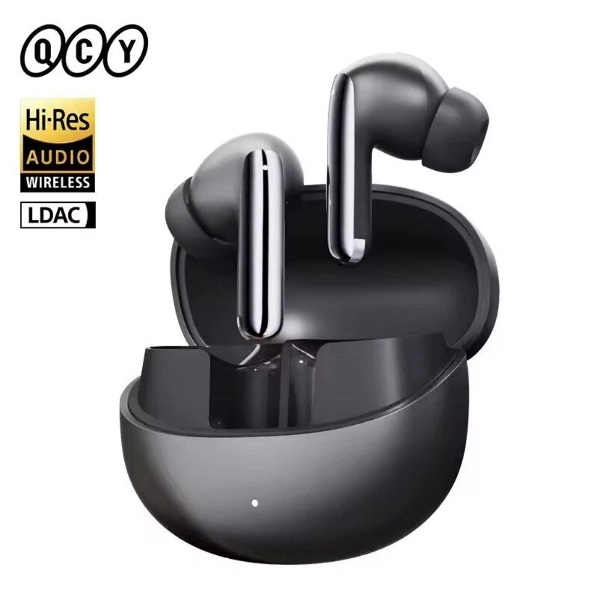 QCY MeloBuds Pro ANC Bluetooth 5.3 Earphones Wireless 46dB Hybrid ANC Earbuds BK