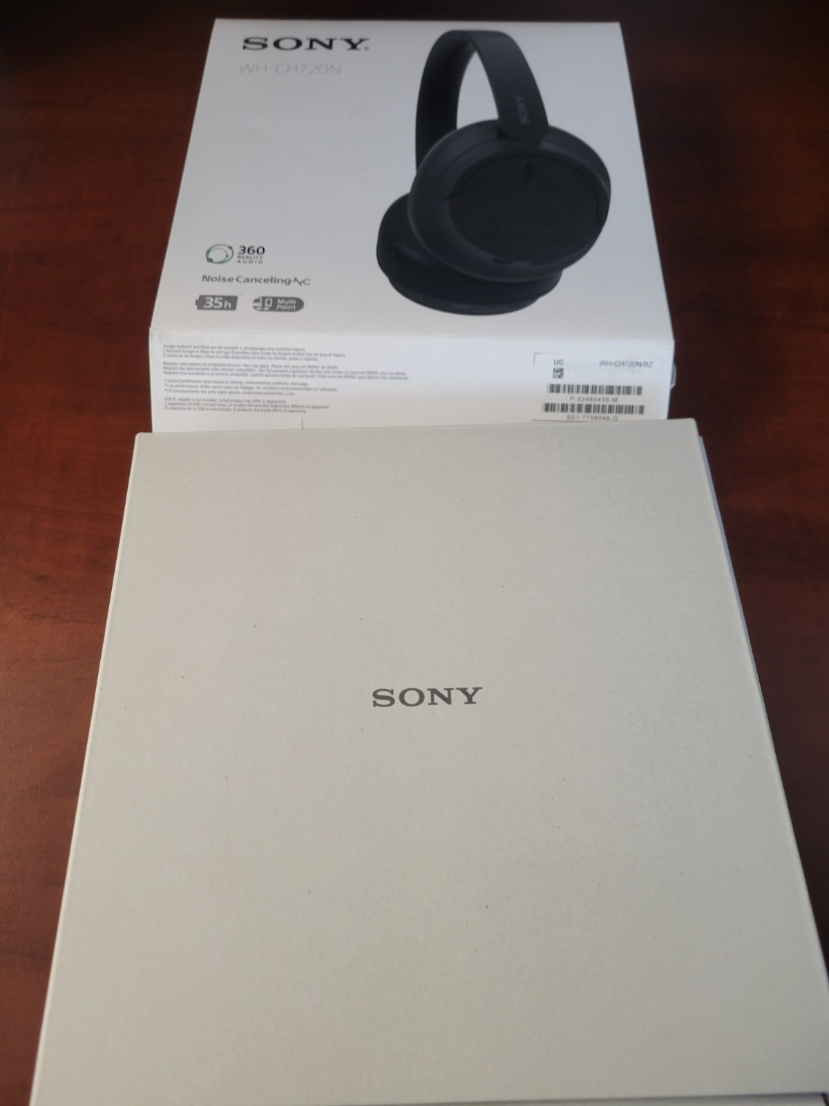 Sony WH-CH720N Wireless Noise Cancelling Headphones – Black – Open Box