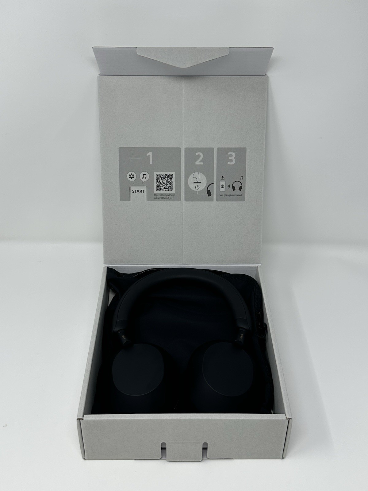 Sony WH-1000XM5 Wireless Noise Canceling Headphones Black Open Box Tested