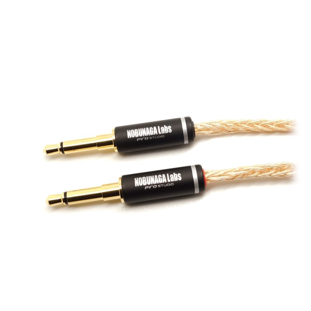 NOBUNAGA Labs Tenrai-Kiwami 4.4mm Balanced Headphone Cable Silver Japan Import