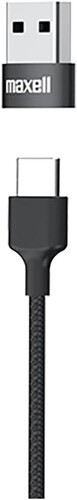 Maxell HPBMT1 USB-C Full Cup Wired Headphone with Boom MIC Black [New Headphone]