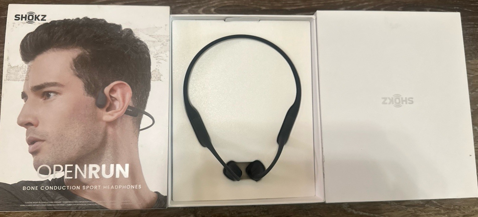 Shokz – OpenRun For Repair or Parts – Sound Has Interference