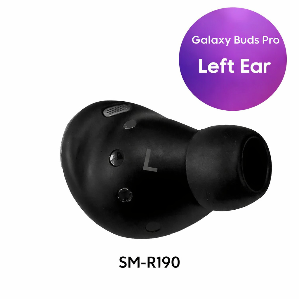Samsung Galaxy Buds Pro Left Earbud Only Black SM-R190 Genuine OEM Replacement