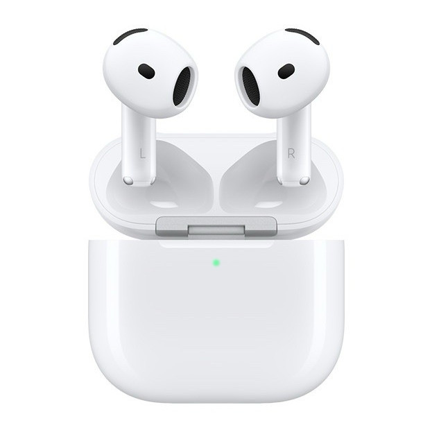 Apple AirPods (4th Generation) White Bluetooth Wireless Earbuds w/Charging Case