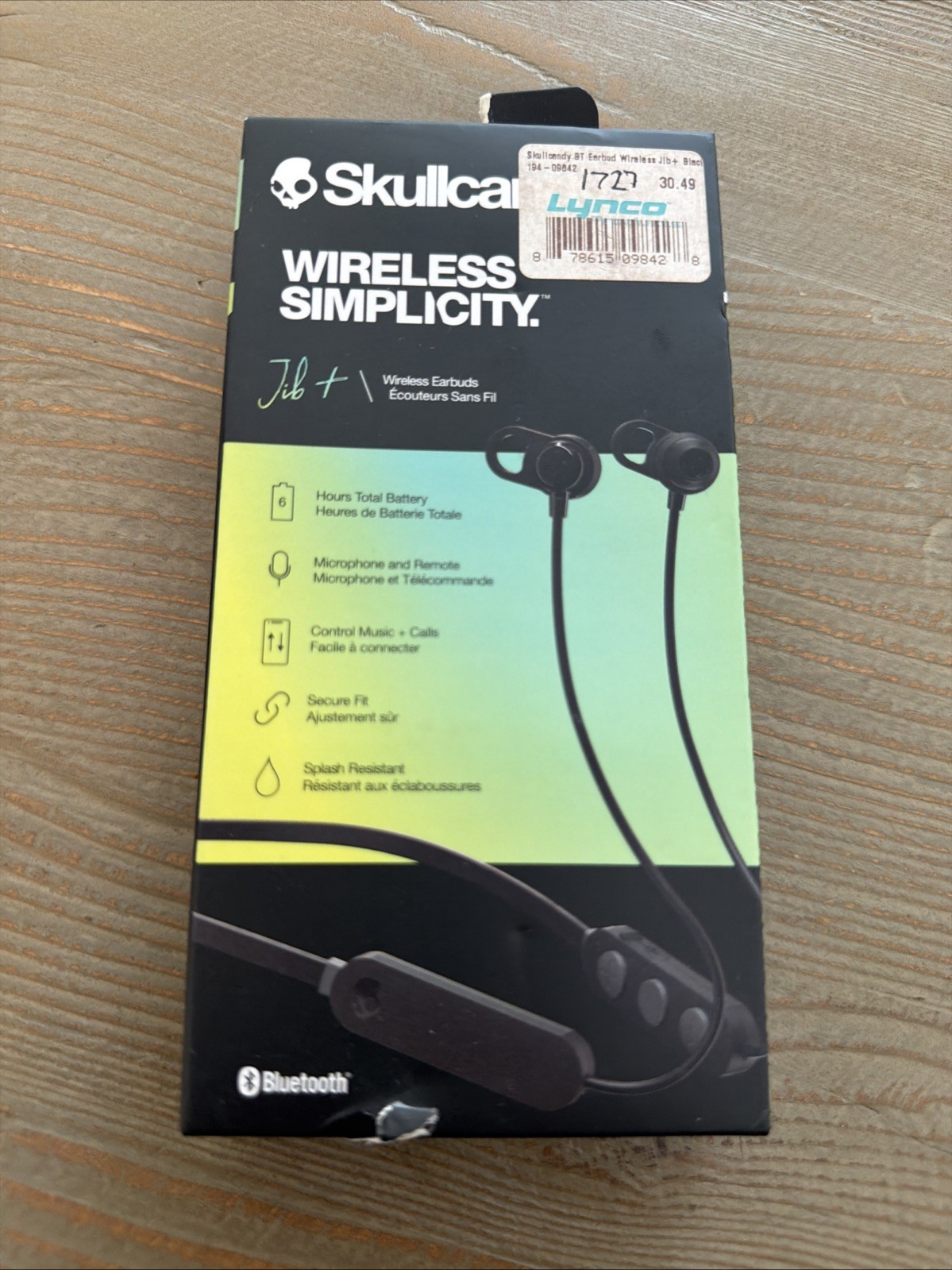 Skullcandy Jib Wireless In-Ear Headphones – Black