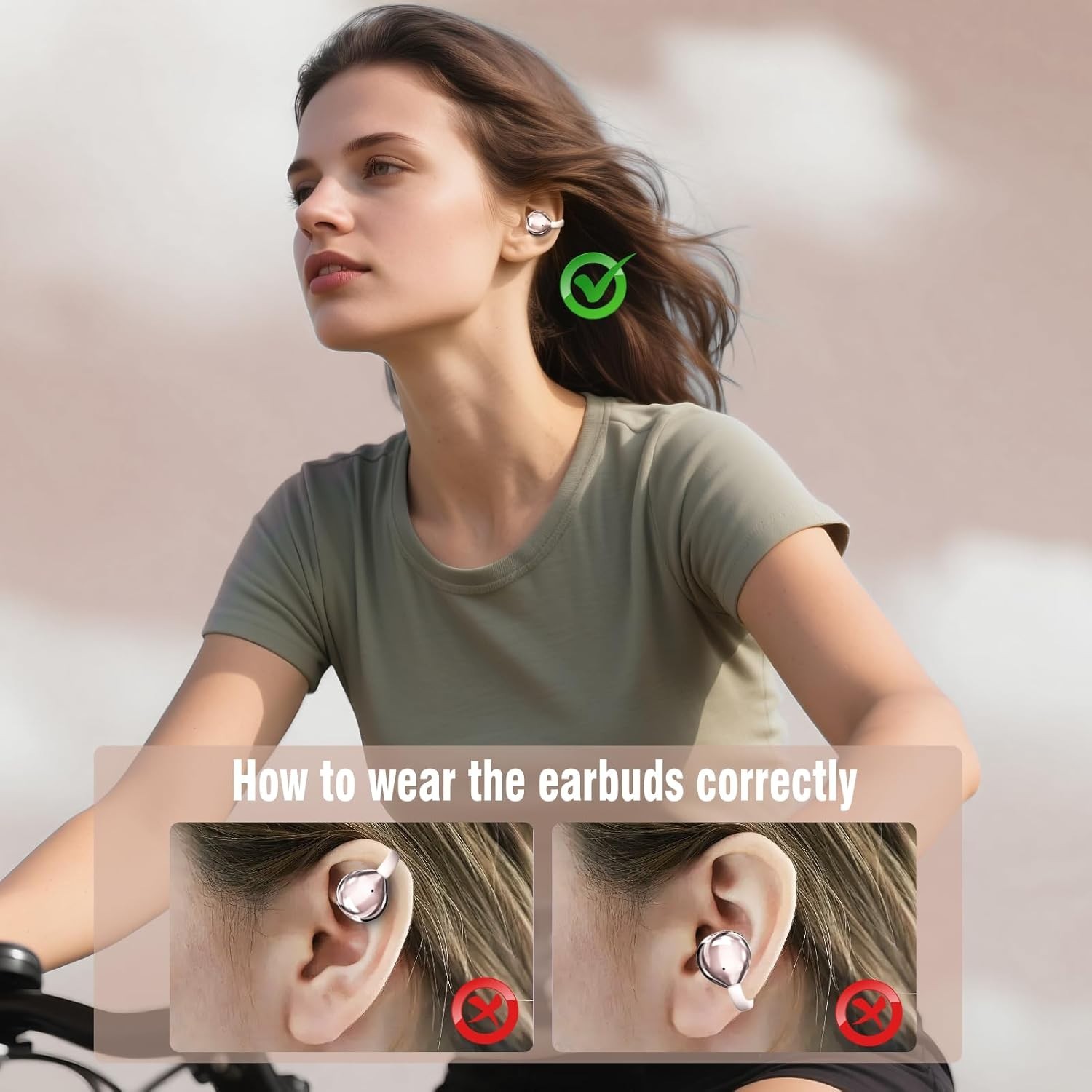 Comfortable Clip-On Earbuds with Multi-Language Support for Various Scenarios