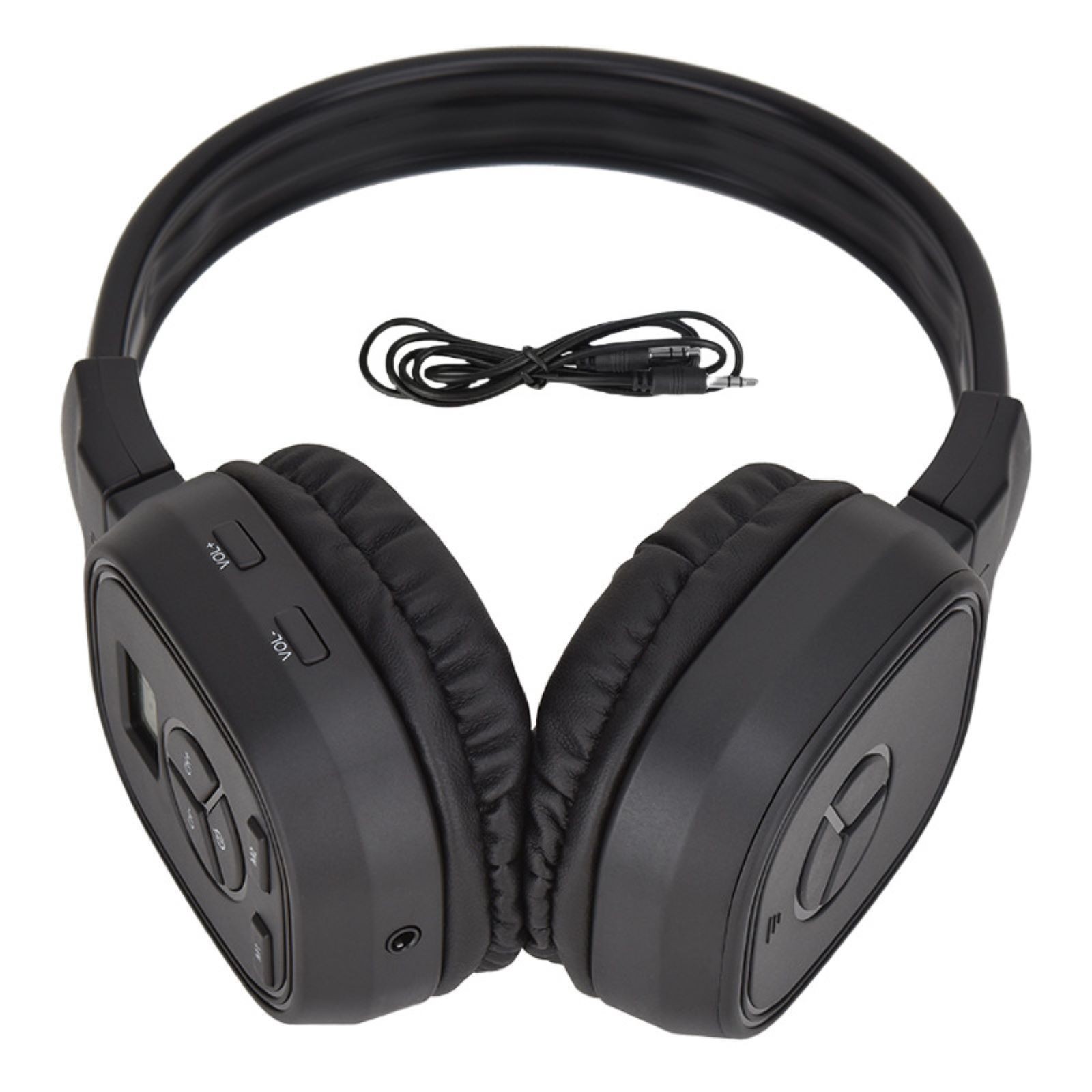 New Portable Wireless FM Radio Headset With customizability Fit 2 AAA batteries