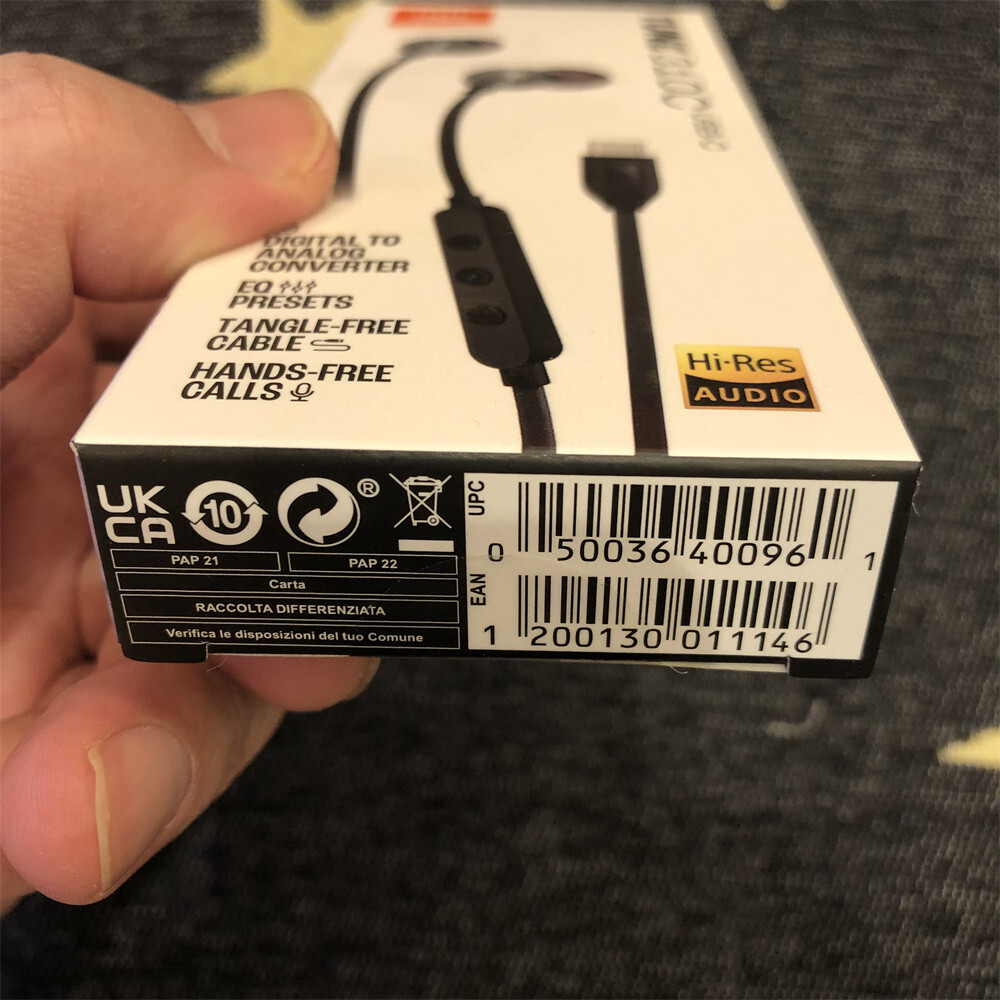 Genuine JBL Tune 310C USB-C In-Ear Wired Headphones T310C Type-C w/Remote & MIC
