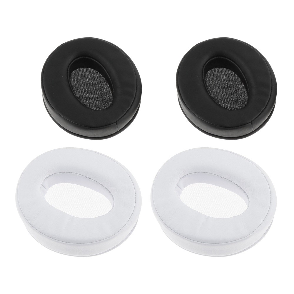 1 Pair Earpad Black/White for Sennheiser HD 4.50BTNC Headset Cushion 95*80*25mm