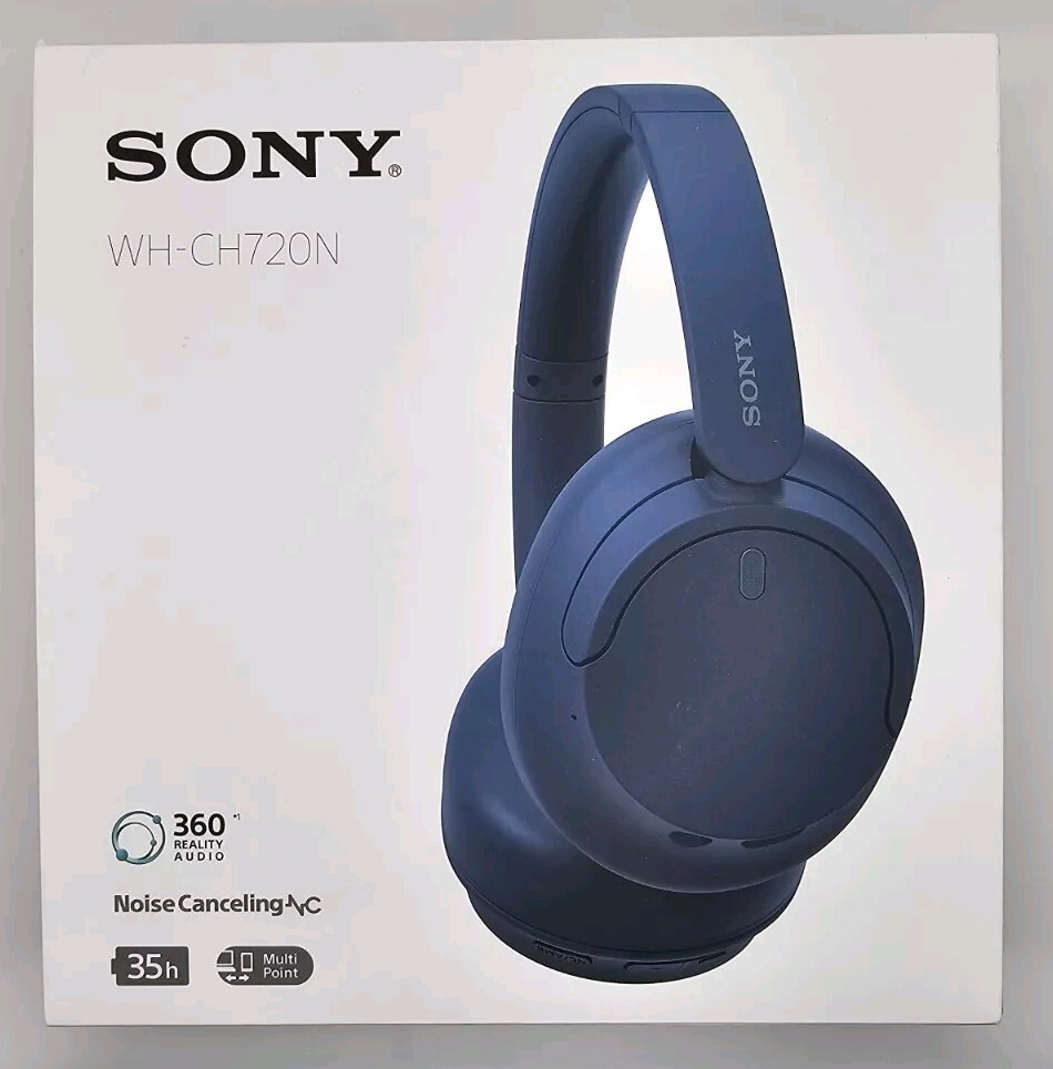 Sony WH-CH720N Wireless Noise Canceling Headphones – Blue – READ