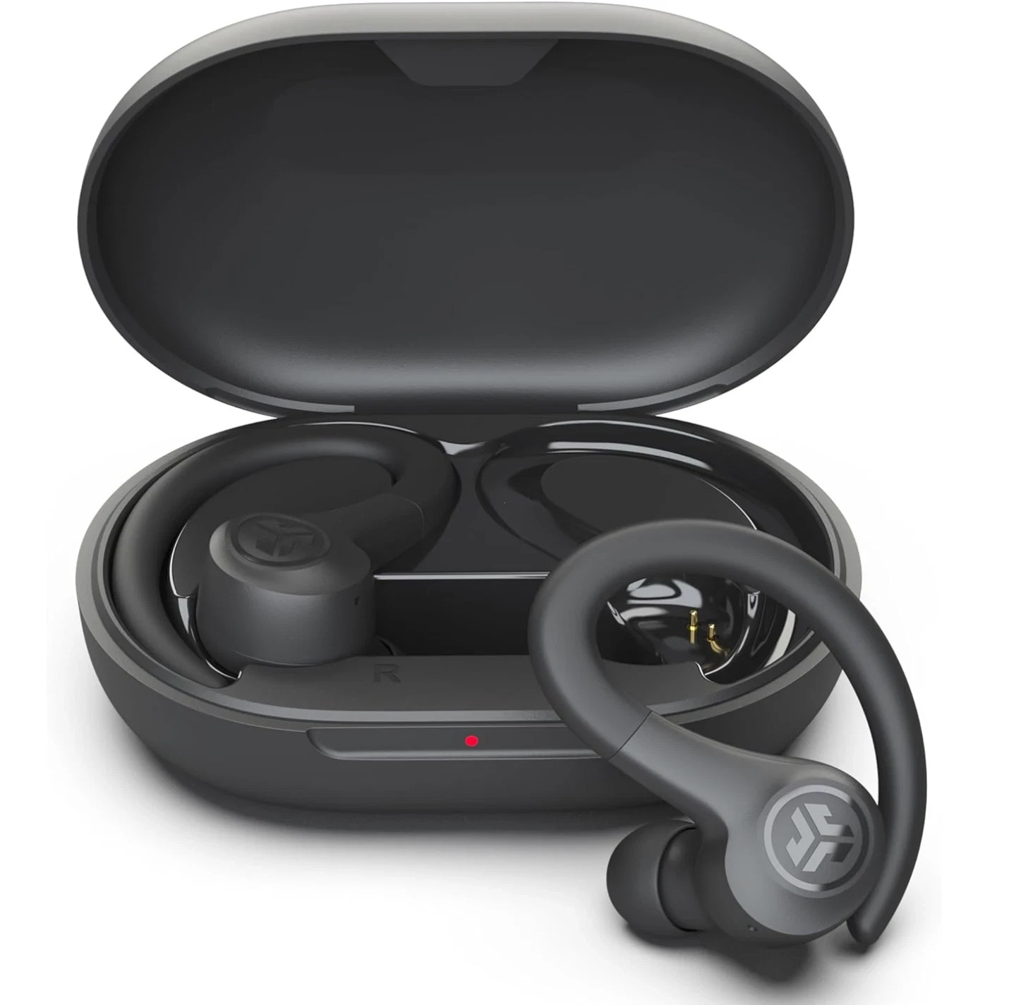 JLab Go Sport+ Workout Earbuds Featuring C3 Clear Calling Earhook Sport Design