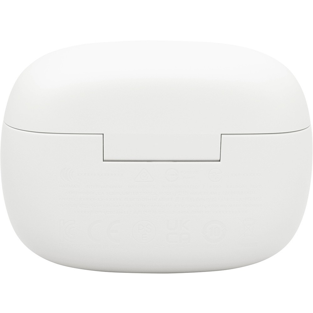 JBL Vibe Beam 2 TWS White Earbuds VBEAM2WHT ANC Bluetooth 5.3