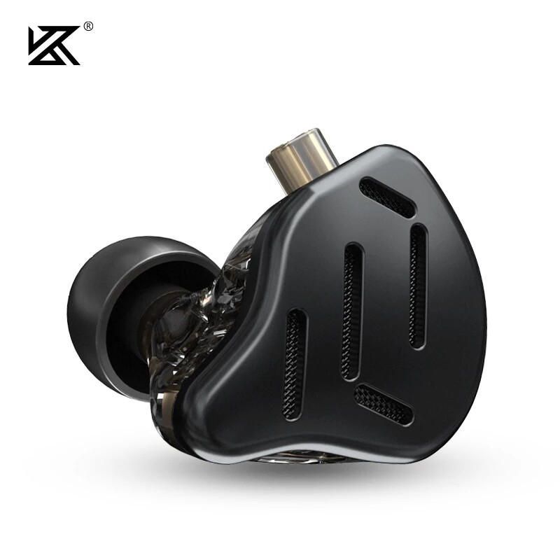 KZ ZAX In Ear Earphones 1DD+7BA HIFI Bass Monitor Headset Hybrid technology Nois