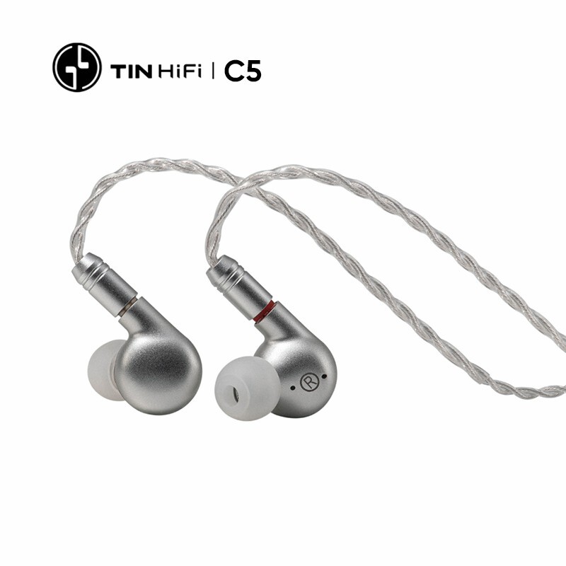 TINHIFI C5 HIFI Wired In-Ear Earphone Square Plate Diaphragm Customized Earbud
