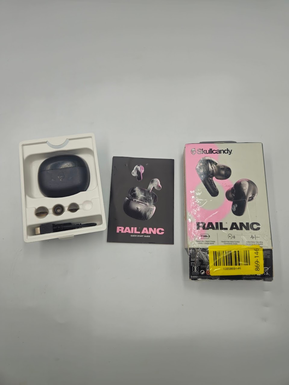 Skullcandy Rail ANC True Wireless Bluetooth Earbuds Tested w/ Case Charger